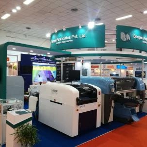 SP710 printer at Productronica India 2017